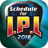 Schedule for IPL 2016 icon