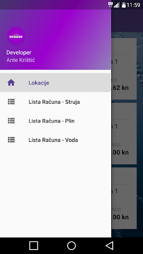 Režije - izračun potrošnje str Screen 2