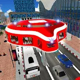 Gyroscopic Elevated Transport Bus: Rescue Driving icon