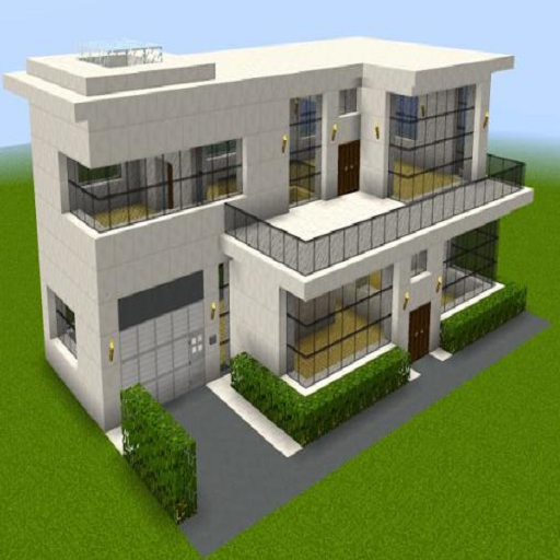 Modern House Map for Minecraft logo