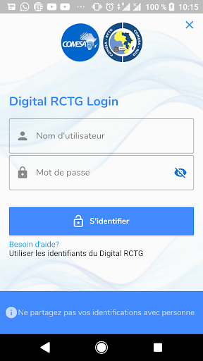 COMESA RCTG Screen 2