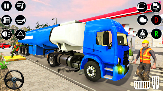 US Oil Transporter Truck Games Mod APK (Unlimited Money) 4