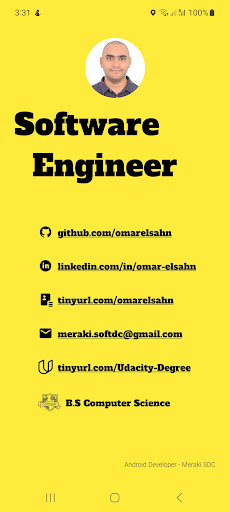 Android application Omar ElSahn screenshort