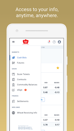 Android application King Milling Company screenshort