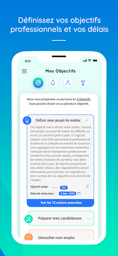 OUIJOB, Mon Coach Emploi Screen 3