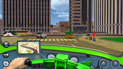 City TukTuk Auto Rickshaw Game Screen 3