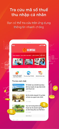 Android application HCMTAX-Cục Thuế TP.Hồ Chí Minh screenshort