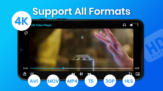 Video Player HD All Formats - 1.1 APK + Mod (Free purchase) for Android