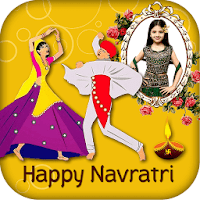 Navratri GIF Photo Frame  Nav