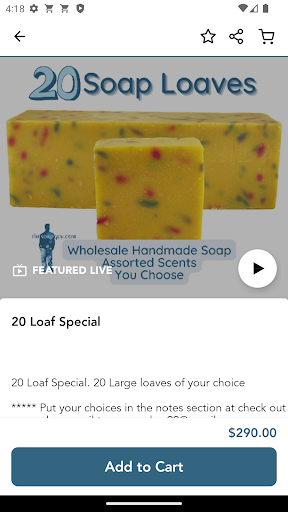 The Soap Guy Screen 2