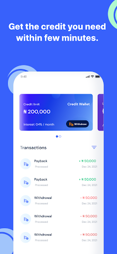 Android application Aibanc screenshort