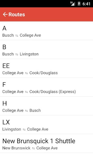 RU On Time? Screen 2