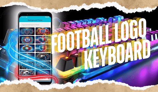 Football logo keyboard Screen 2