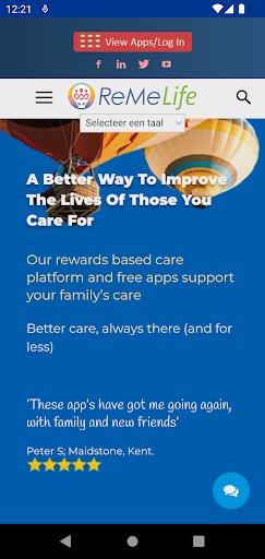 ReMeLife Screen 2
