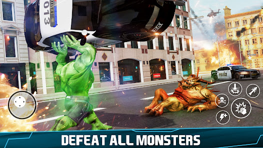 Screenshot 4 Muscle Hero Incredible Monster android