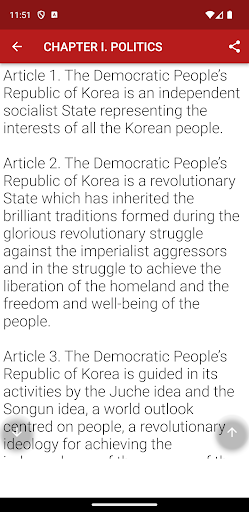 Constitution of North Korea
