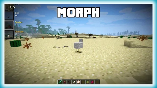 Morph Mod for Minecraft