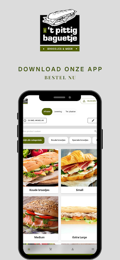 Android application Pittig Baguetje Pelt screenshort