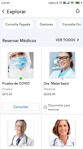 MedPro - Consulta en Línea Screen 3