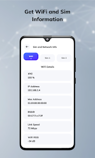 Network Tools Info & Sim Query Captura de pantalla