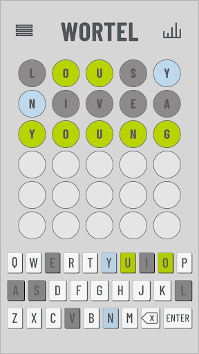 Android application Wortel - Fun Word Riddle screenshort