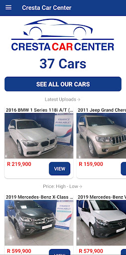 Android application Cresta Car Center screenshort