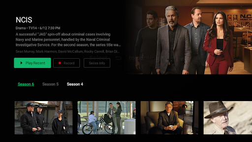 Screenshot of GEUS Fusion TV