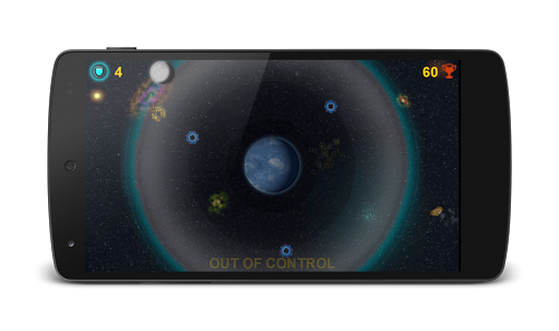 Meteors Attack Shoot Asteroids Screen 2