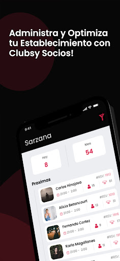 Android application Clubsy Socios - Locales screenshort