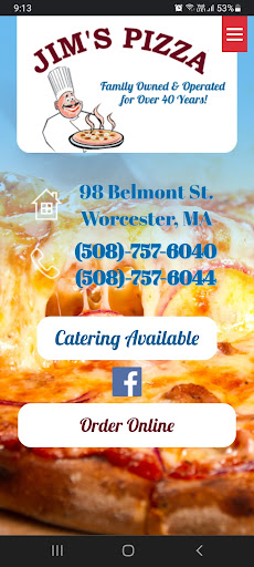 Jims Pizza Screen 3