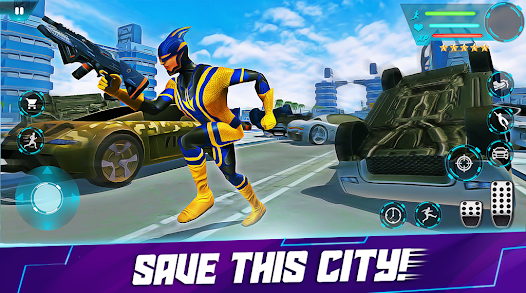 Screenshot 1 Super Speed Hero | City Rescue android