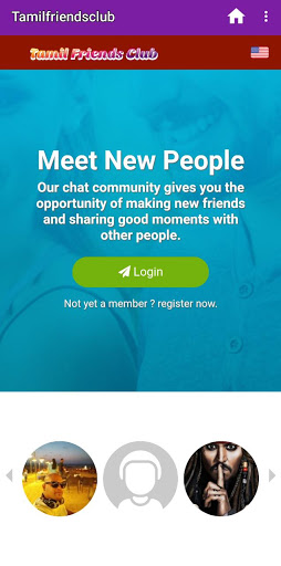 Android application Tamil Chat screenshort