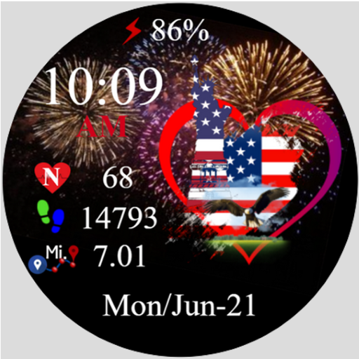 USA Independence Day logo