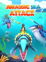 Jurassic Sea Attack APK Ekran Görüntüsü Küçük Resim #7