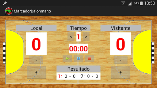 MarcadorBalonmano Screen 3