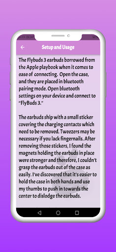 Tribit Flybuds 3 guide Screen 3