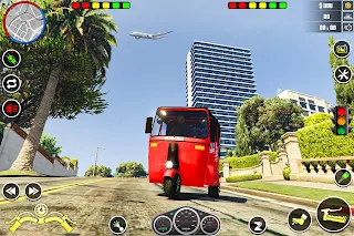 Real Auto Rikshaw Simulator 3d - Screenshot 1