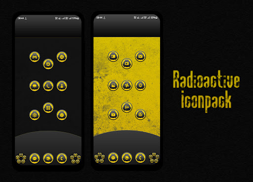 Android application Radioactive Icon Pack screenshort