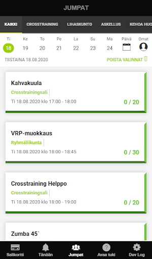 Liikuntakeskus Parkki Screen 3