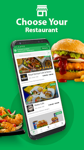 EatEat Delivery App Screen 3