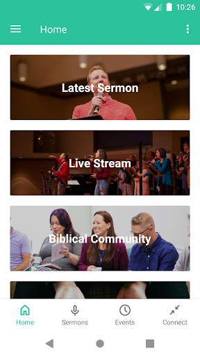 Android application Boca Glades Baptist Church screenshort