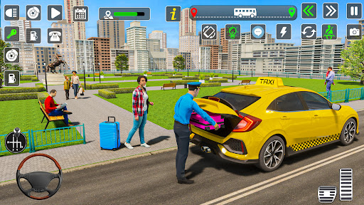 USA City Taxi Driver Mania Fun 2