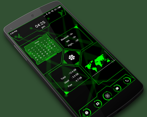 Screenshot of Hi-tech Unique Launcher