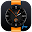 Orange Point Free Watch Face Download on Windows