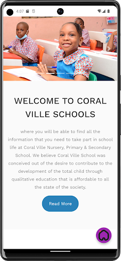 Coral Ville Schools Screen 2