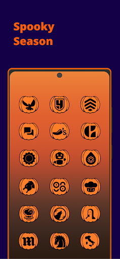 Halloween Pumpkin - Icon Pack Screen 3