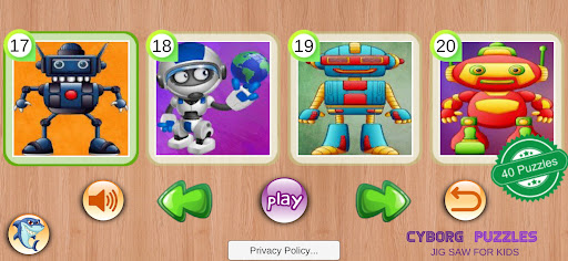 Cyborg Puzzles & Jig Saw - Rob Screen 3