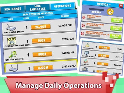 Video Game Tycoon  Idle Clicker & Tap Inc Game v3.4 MOD APK(Premium Unlocked)Free For Android 6