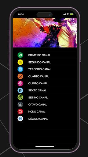 Android application VISIO TV screenshort