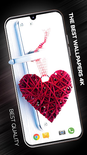 Android application Love wallpapers for phone screenshort